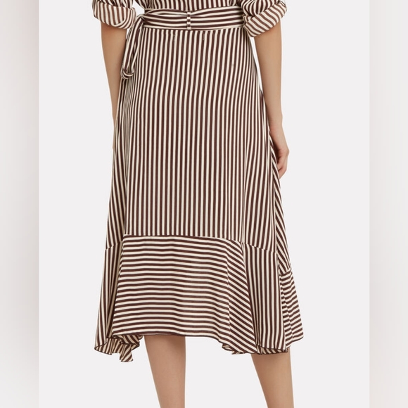 FAITHFULL THE BRAND Tramonti Midi Skirt Size 6 Medium - Picture 2 of 11